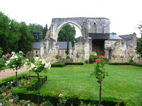 The gardens at the Priory Saint cosme near Tours