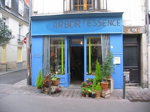 Arbor Essence shop in Tours,Loire Valley,France.