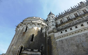 Amboise chateau wall