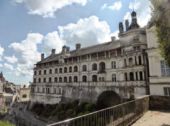 Chateau de Blois in the Loire Valley