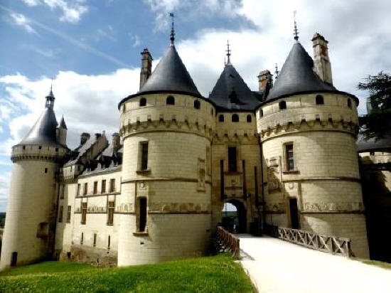 Chateau de Chaumont-sur-Loire in the Loire Vally in France