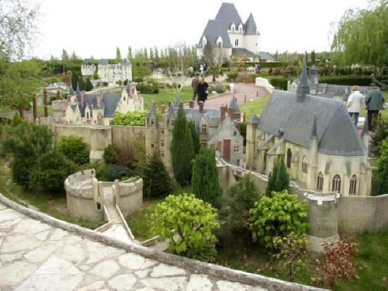 Mini Chateaux park just outside Amboise in the Loire Valley