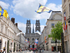 Orleans in the Loire Valley France
