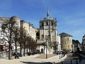 The town of Amboise in the Loire Valley