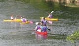 Canoeing,one of the activities in the Loire valley