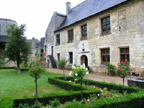 The lodge house at the Priory Saint cosme near Tours