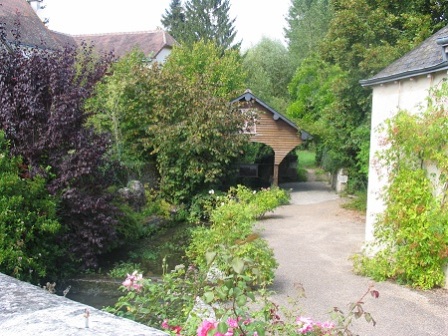 stream in Chedigny in Centre-Val de Loire France 