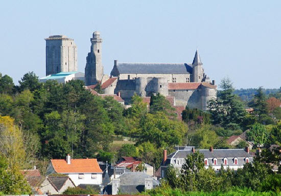 chateau at Le Grand Pressigny