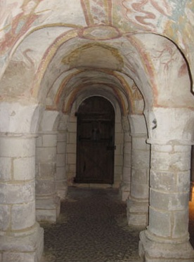 Â Loire Valley churches - St. Nicholas, Tavant the crypt