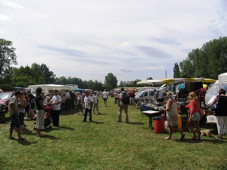 Brocante at La Celle Guenand