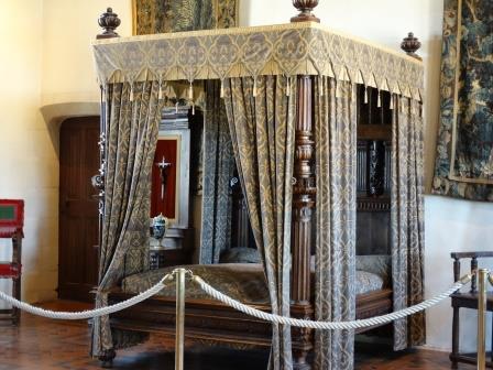 Bedroom at Chateau d'Amboise