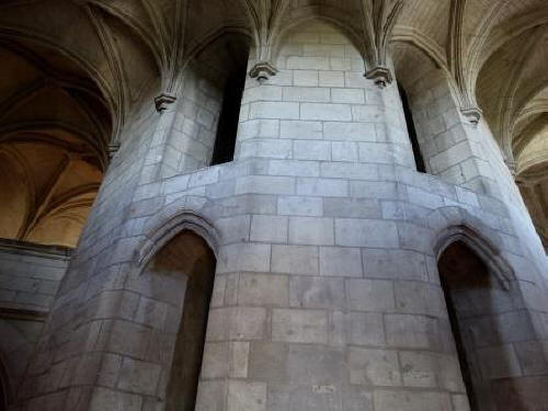 passageway at Chateau d'Amboise