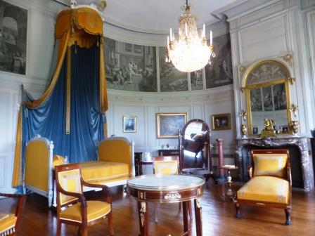 tower room at  Chateau de Valencay France