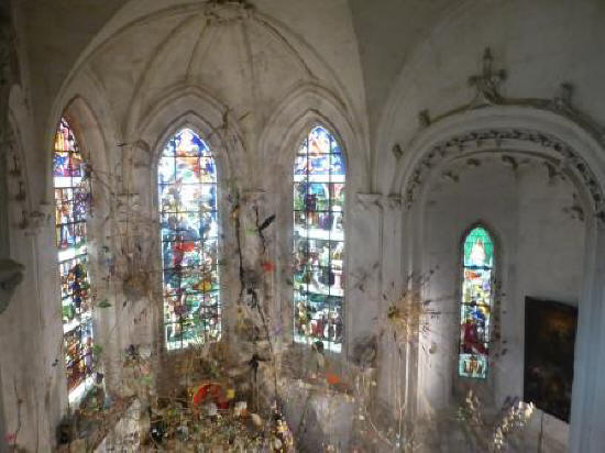 The chapel at Chateau de Chaumont-sur-Loire in the Loire Vally in France