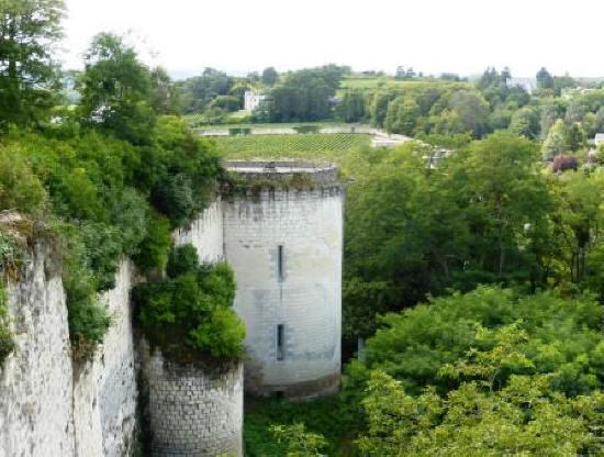 Tour dArgenton at Fortress Chinon