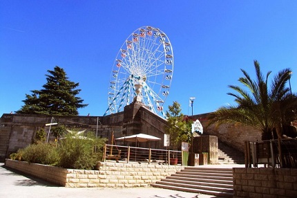  Ferris wheel in the city of Tours in the Loire Valley