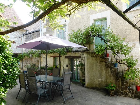 holiday rental cottage in the Loire Valley