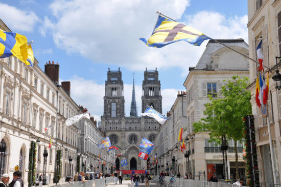 Orleans in the Loire Valley France