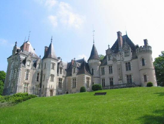 Chateau de Cande in the Loire Valley,France