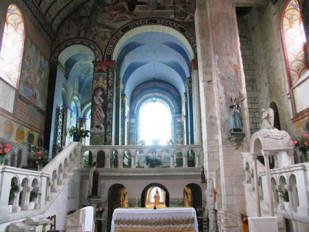 choir,at Notre-Dame de Riviere 