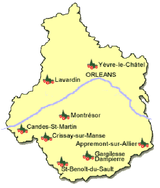 Most Beautiful Villages In France Map most beautiful villages in France